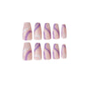 12 Sizes-24 Pcs Press On Nails JP1340