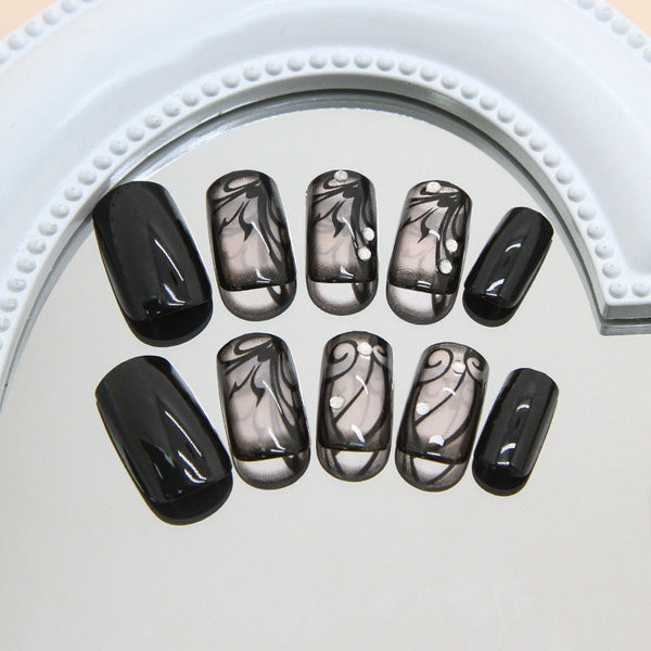 12 Sizes-24 Pcs Press On Nails Z1020