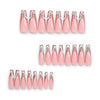 12 Sizes-24 Pcs Press On Nails JP3073