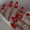 12 Sizes-24 Pcs Press On Nails Y1518