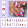 12 Sizes-24 Pcs Press On Nails W225