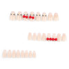 12 Sizes-24 Pcs Press On Nails JP3596