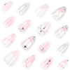 12 Sizes-24 Pcs Press On Nails JP3891