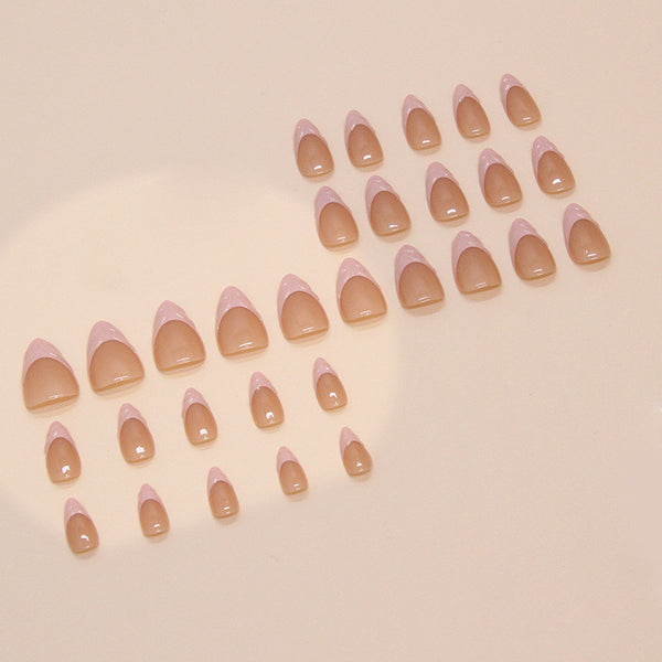 12 Sizes-24 Pcs Press On Nails W1648