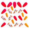 12 Sizes-24 Pcs Press On Nails Y1013