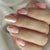 12 Sizes-24 Pcs Press On Nails C1034