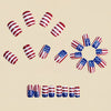 12 Sizes-24 Pcs Press On Nails Y1981