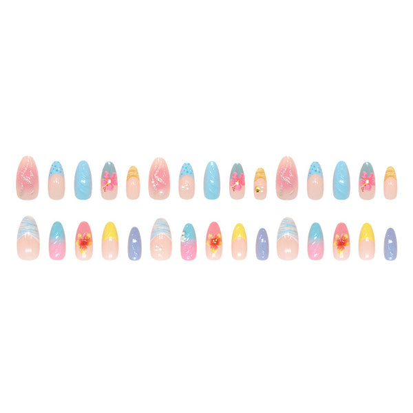 30 Pcs Press On Nails Z1233
