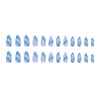 12 Sizes-24 Pcs Press On Nails W1438