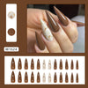 12 Sizes-24 Pcs Press On Nails W1624