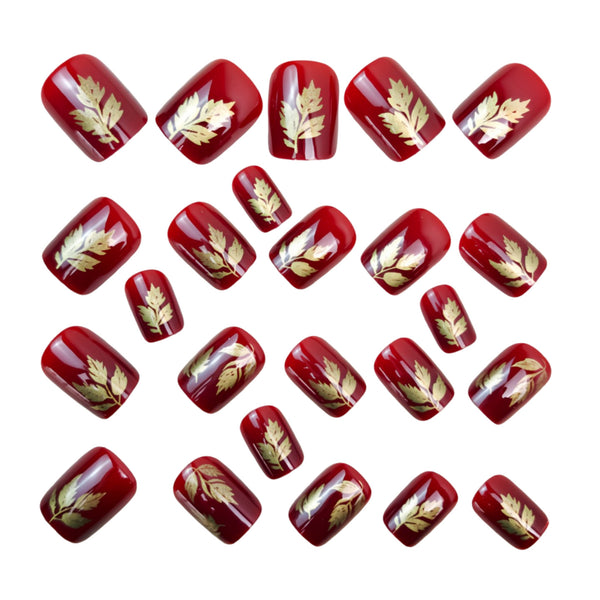 12 Sizes-24 Pcs Press On Nails Y779