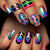 12 Sizes-24 Pcs Press On Nails Y571