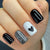 12 Sizes-24 Pcs Press On Nails C1373