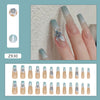 12 Sizes-24 Pcs Press On Nails Z930