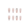 12 Sizes-24 Pcs Press On Nails Z294