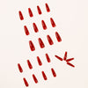 12 Sizes-24 Pcs Press On Nails JP1033