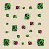 12 Sizes-24 Pcs Press On Nails Y760