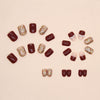 12 Sizes-24 Pcs Press On Nails Z538