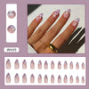 12 Sizes-24 Pcs Press On Nails W689