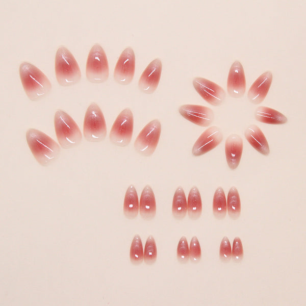 15 Sizes-30 Pcs Press On Nails W1988