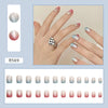 12 Sizes-24 Pcs Press On Nails R563