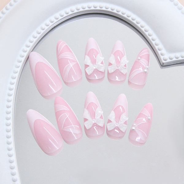 12 Sizes-24 PcsPress On Nails Z1159