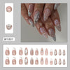 12 Sizes-24 Pcs Press On Nails W1807