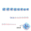 12 Sizes-24 Pcs Press On Nails JP3817