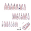 12 Sizes-24 Pcs Press On Nails JP3341