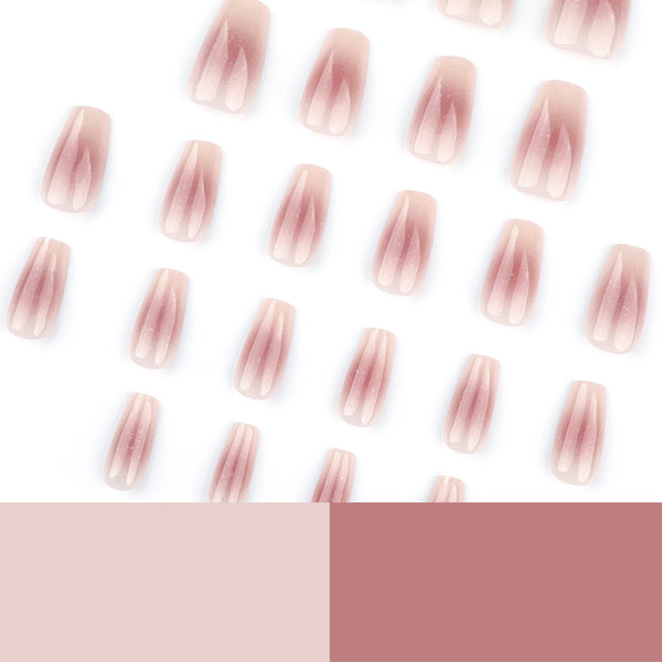 12 Sizes-24 Pcs Press On Nails JP3607