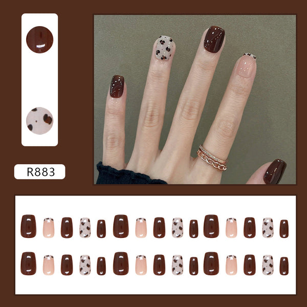 30 Pcs Press On Nails R883