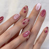 12 Sizes-24 Pcs Press On Nails W1791