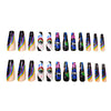 12 Sizes-24 Pcs Press On Nails Y076