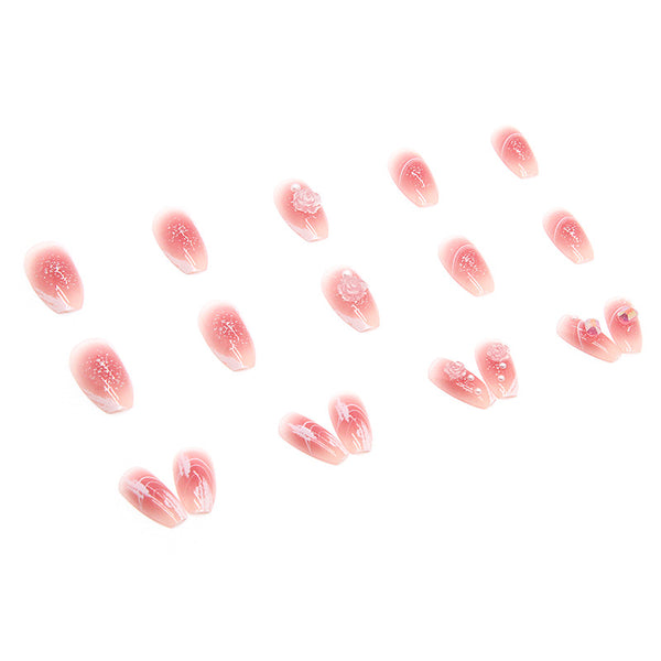 12 Sizes-24 Pcs Press On Nails Z358