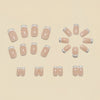 12 Sizes-24 Pcs Press On Nails Y1742