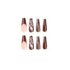 12 Sizes-24 Pcs Press On Nails JP1708