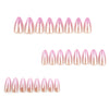 12 Sizes-24 Pcs Press On Nails JP3494
