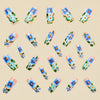 12 Sizes-24 Pcs Press On Nails Y625