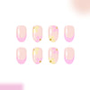 12 Sizes-24 Pcs Press On Nails C1058