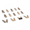 12 Sizes-24 Pcs Press On Nails Z140