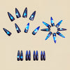 12 Sizes-24 Pcs Press On Nails Y847