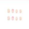 12 Sizes-24 Pcs Press On Nails W147