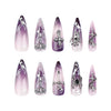 12 Sizes-24 Pcs Press On Nails JP3416