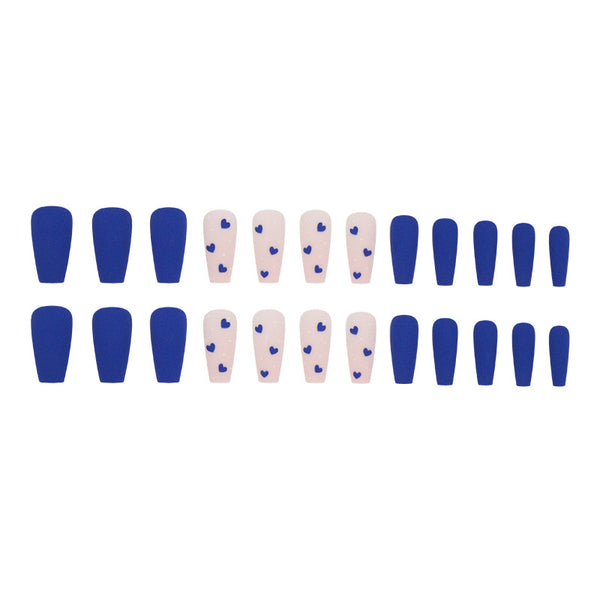 12 Sizes-24 Pcs Press On Nails W1122