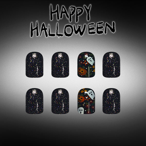 12 Sizes-24 Pcs Press On Nails C2035