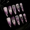 12 Sizes-24 Pcs Press On Nails JP3416