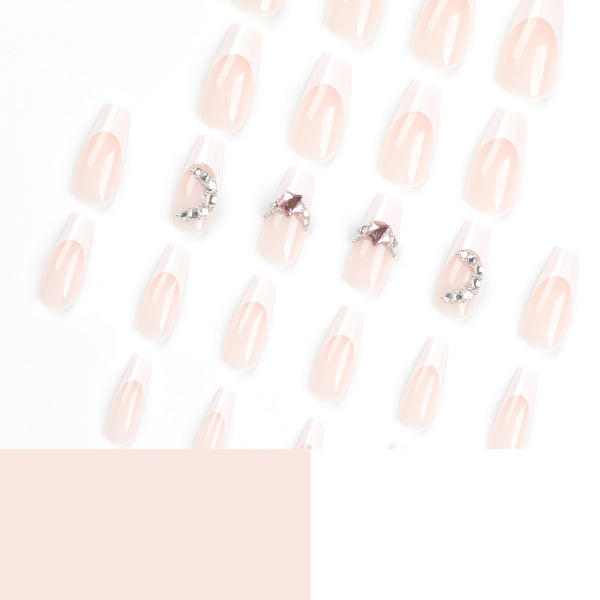 12 Sizes-24 Pcs Press On Nails JP2996