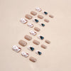 12 Sizes-24 Pcs Press On Nails W1461
