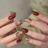 12 Sizes-24 Pcs Press On Nails W2006