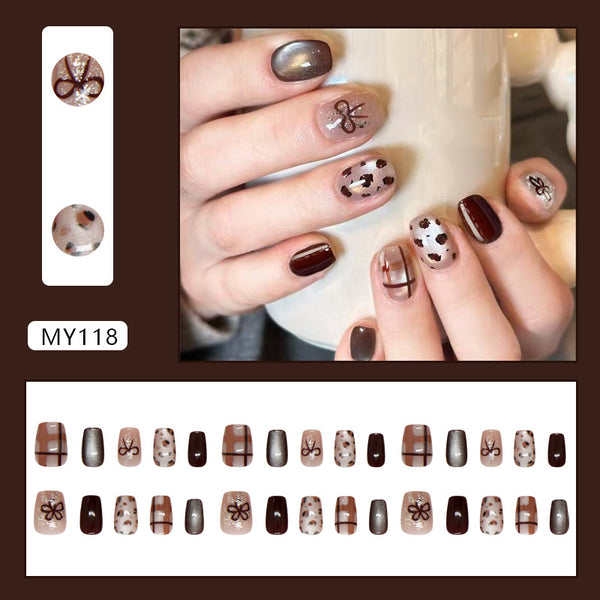 30 Pcs Press On Nails MY118
